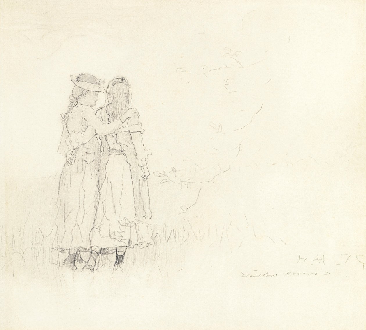 Dwie dziewczyny autorstwa Winslow Homer