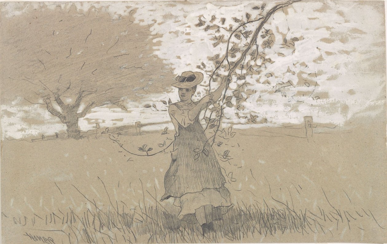 Pod Gałęziami Jabłek autorstwa Winslow Homer