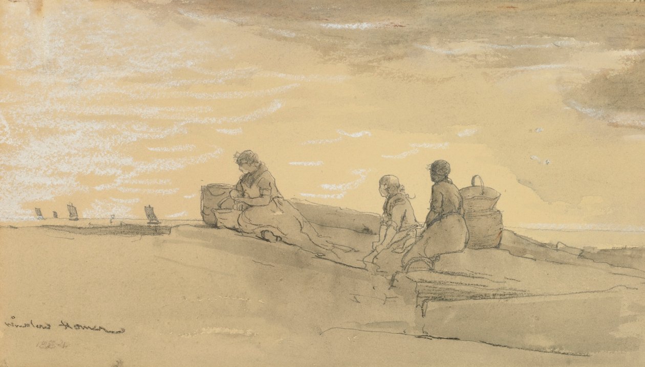 Czekanie autorstwa Winslow Homer
