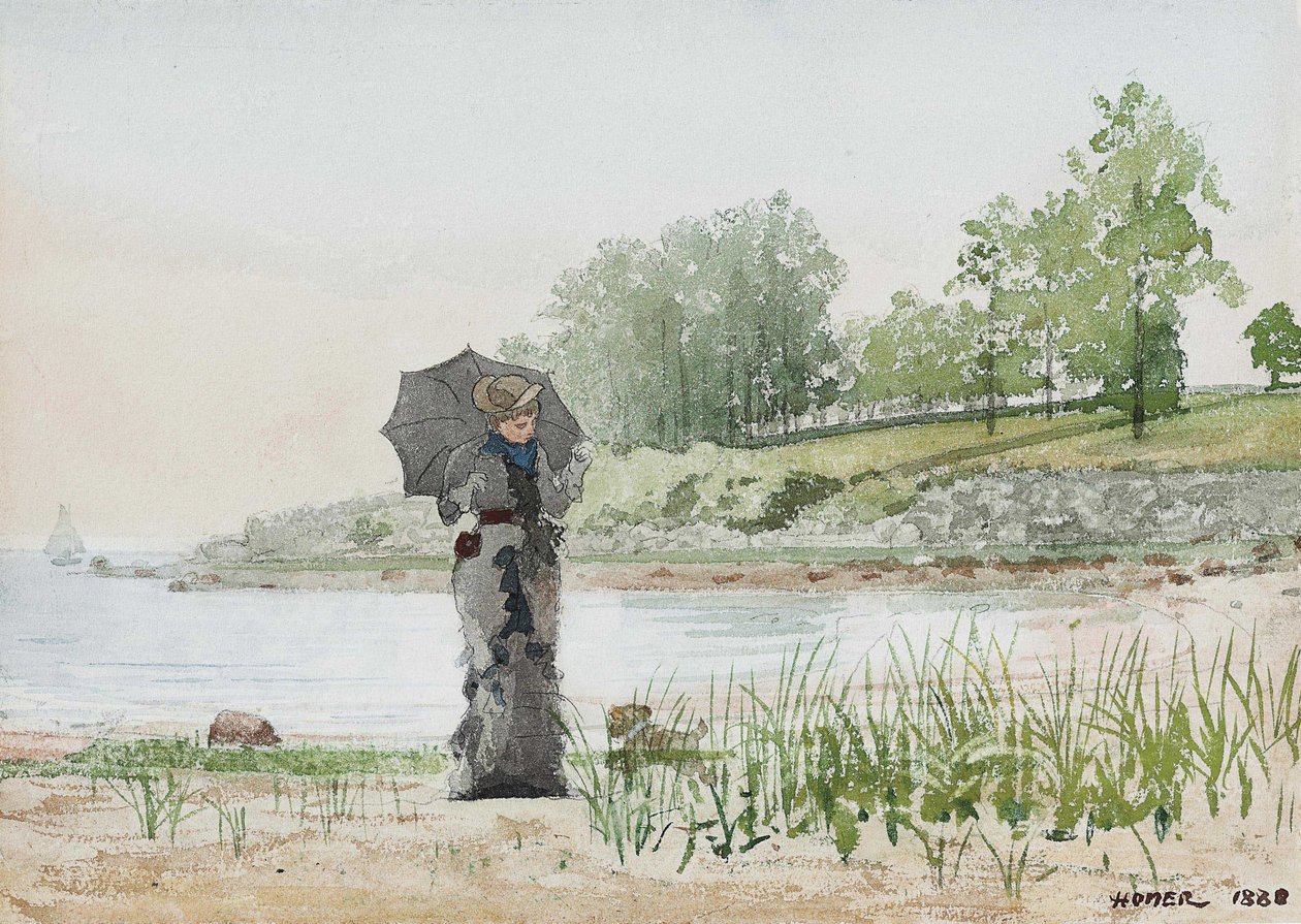 Młoda kobieta autorstwa Winslow Homer