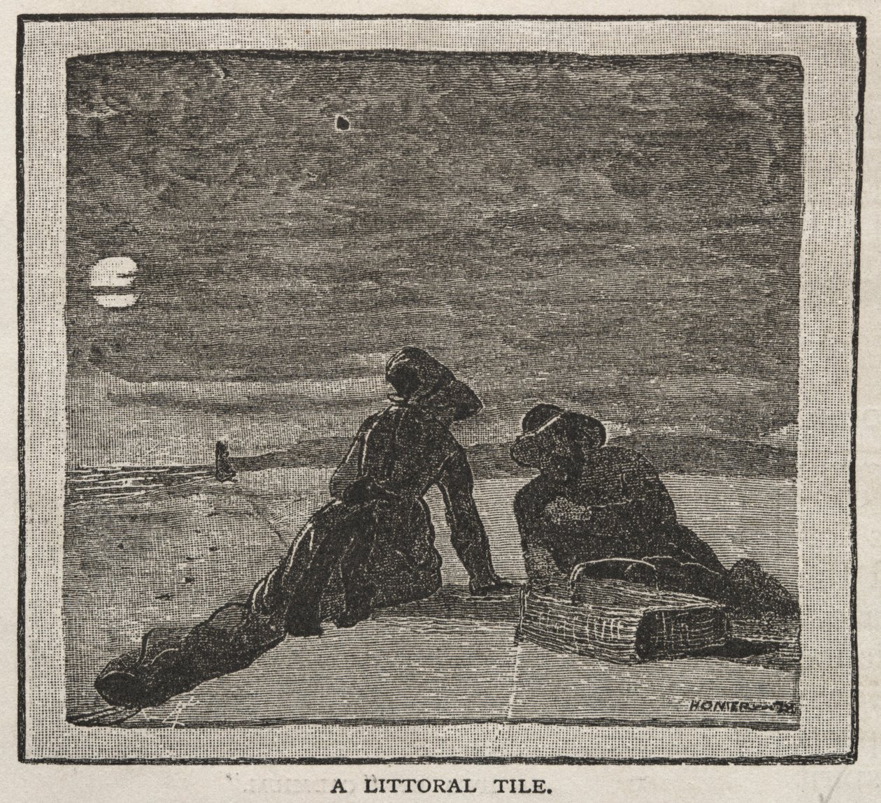 Życie przybrzeżne, 1879. autorstwa Winslow Homer