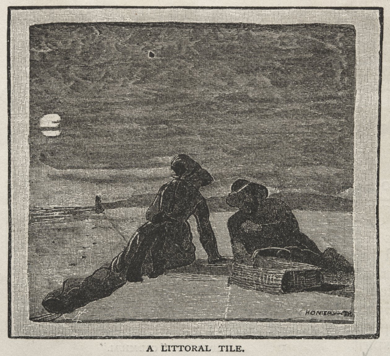 Płytka „Littoral” autorstwa Winslow Homer