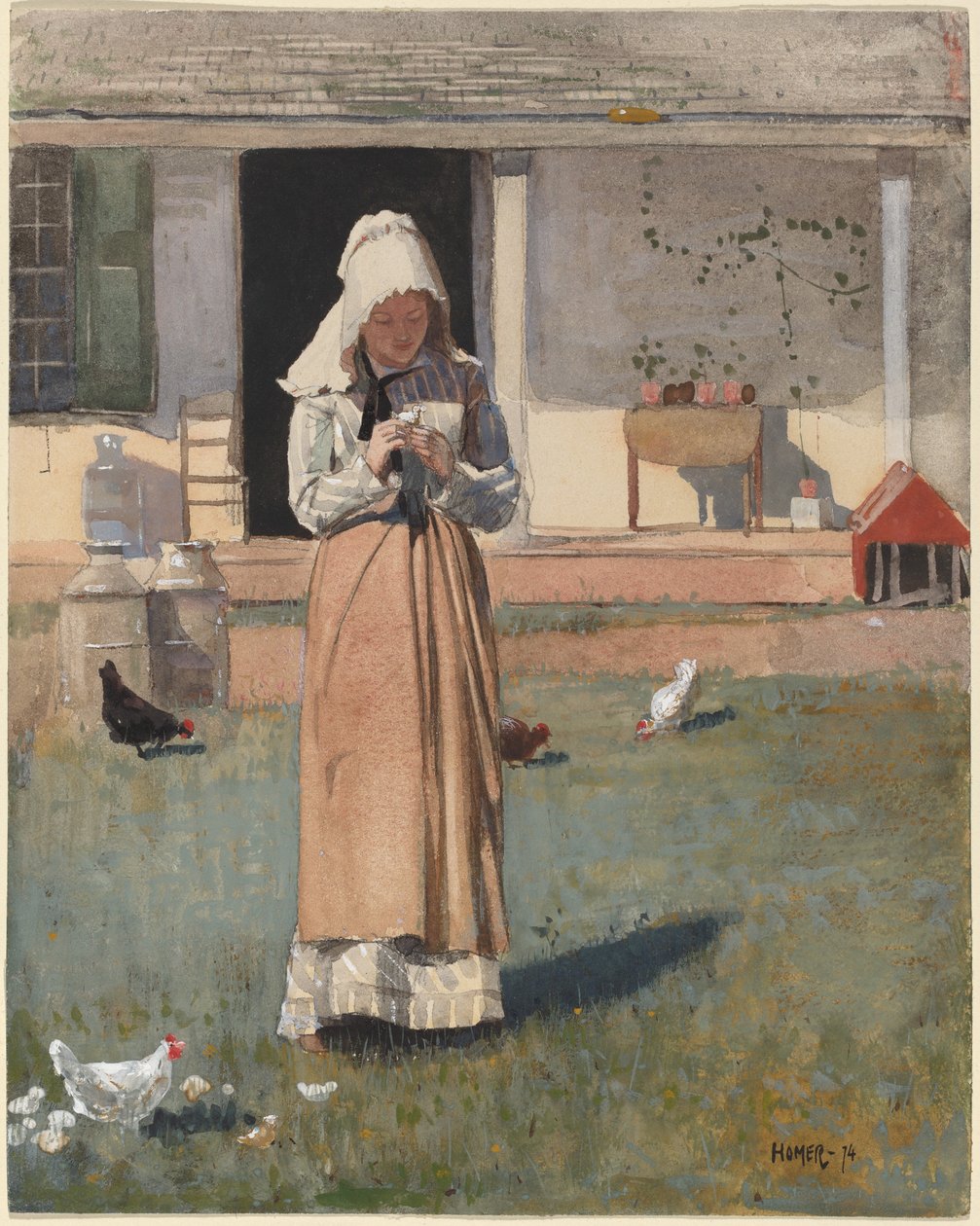 Chory Kurczak autorstwa Winslow Homer