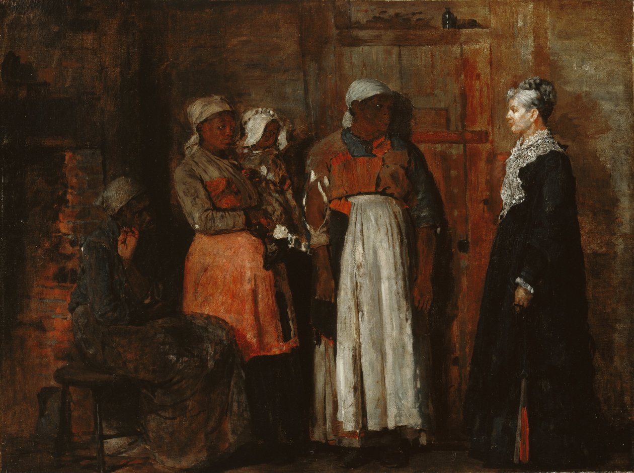 Wizyta starszej pani autorstwa Winslow Homer