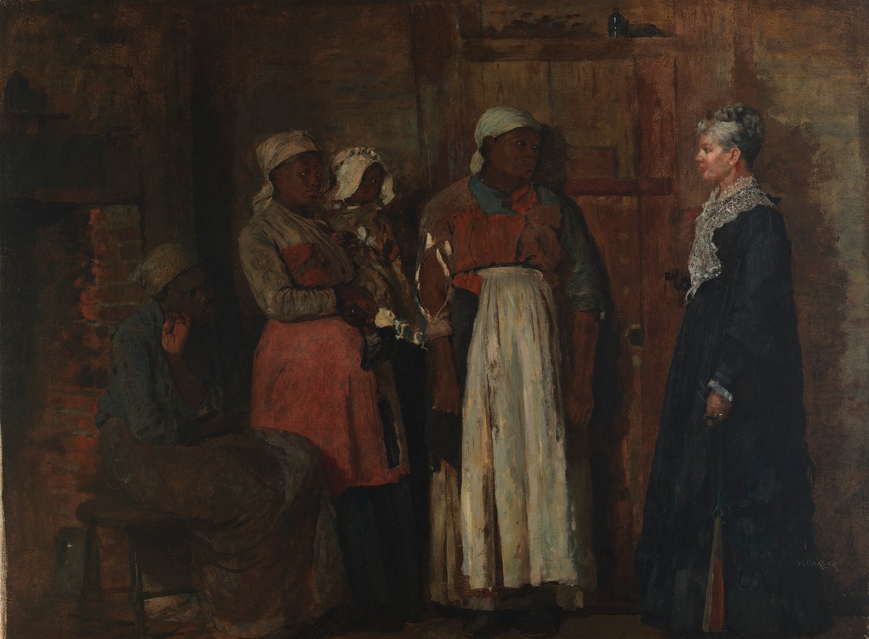 Wizyta starszej pani autorstwa Winslow Homer