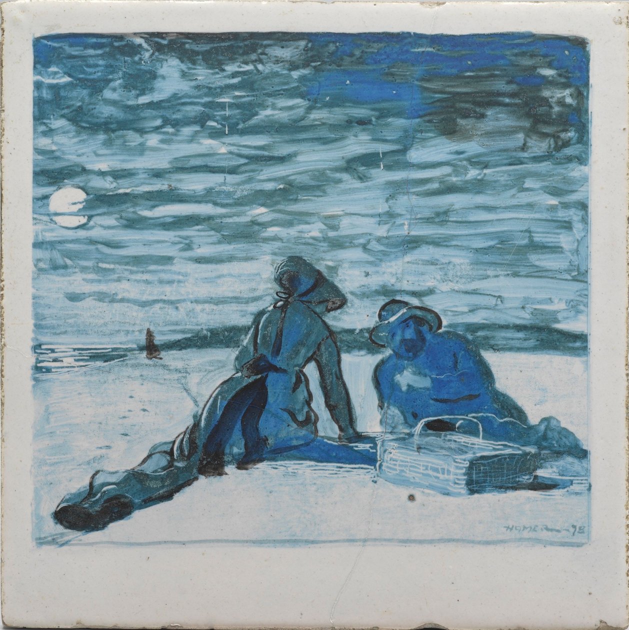Płytka litoralna autorstwa Winslow Homer
