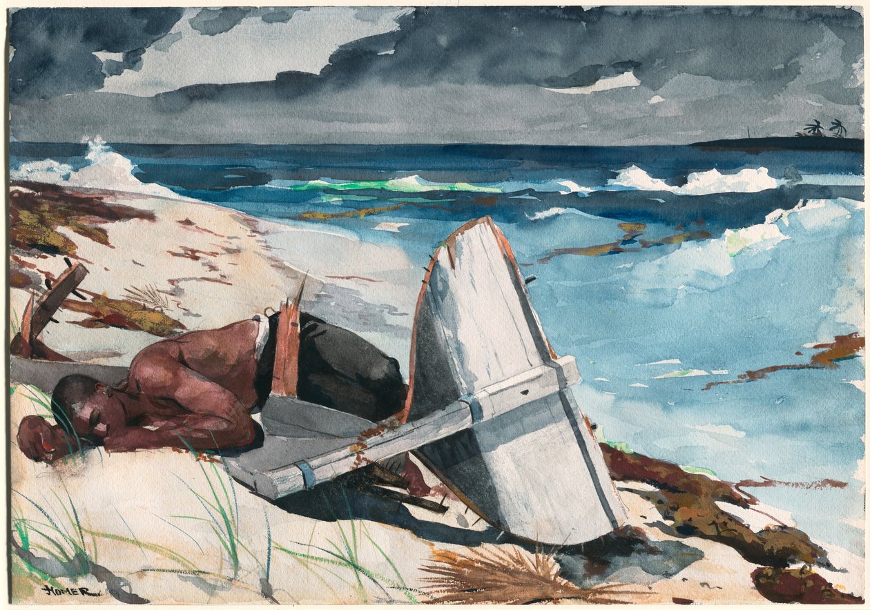 Bahamy po przejściu huraganu autorstwa Winslow Homer