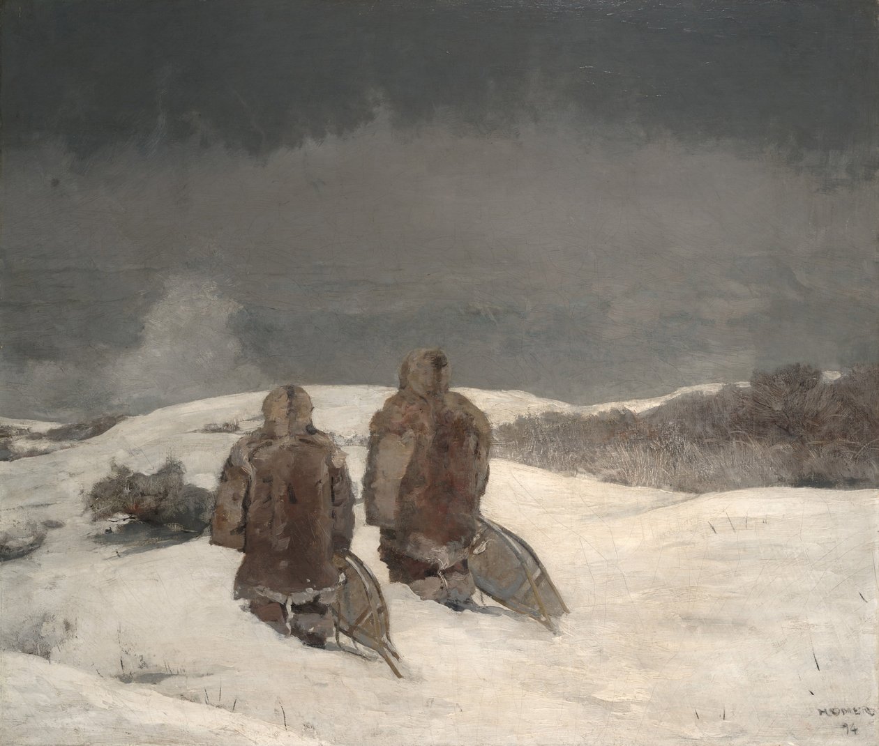 Poniżej zera, 1894 autorstwa Winslow Homer