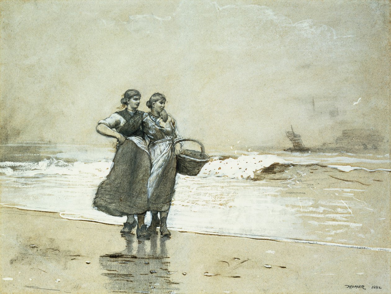 Piaski Blyth, 1882 autorstwa Winslow Homer