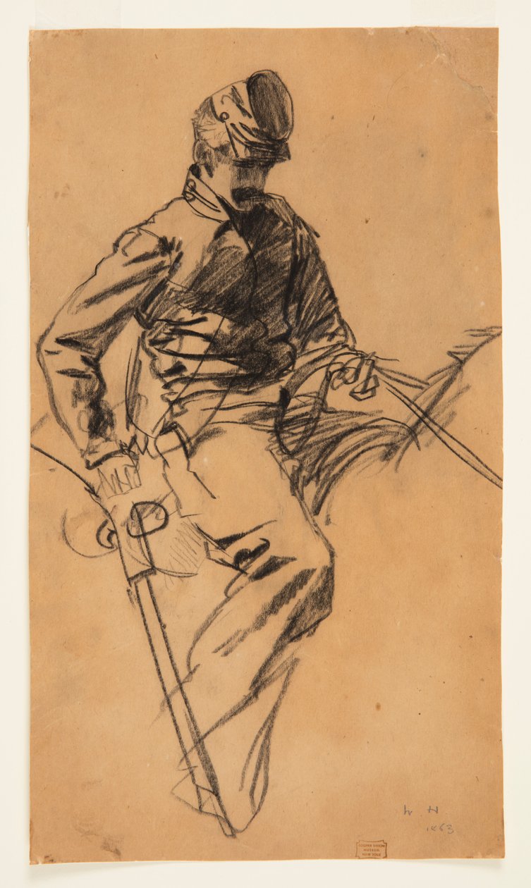 Żołnierz kawalerii autorstwa Winslow Homer