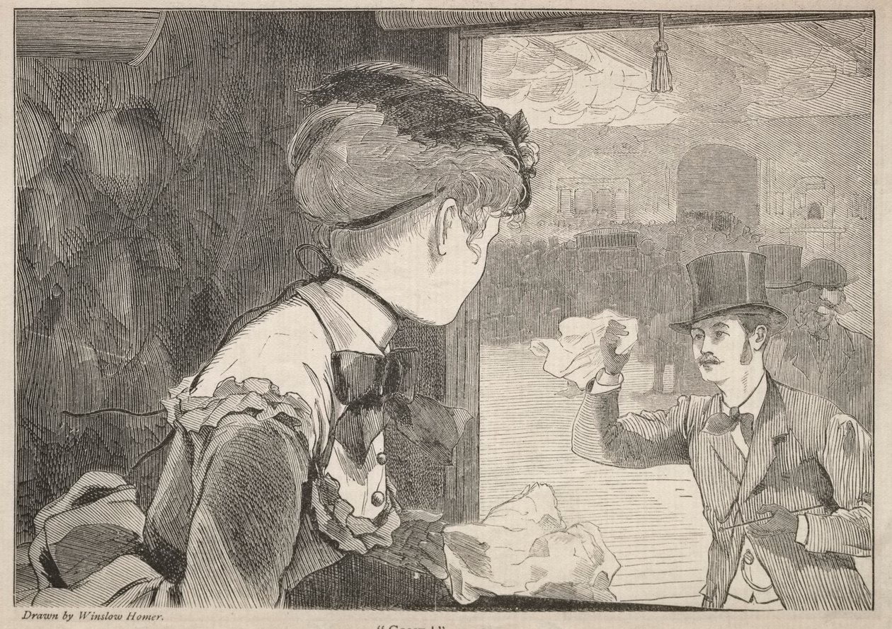 Przyjdź!, 1869. autorstwa Winslow Homer