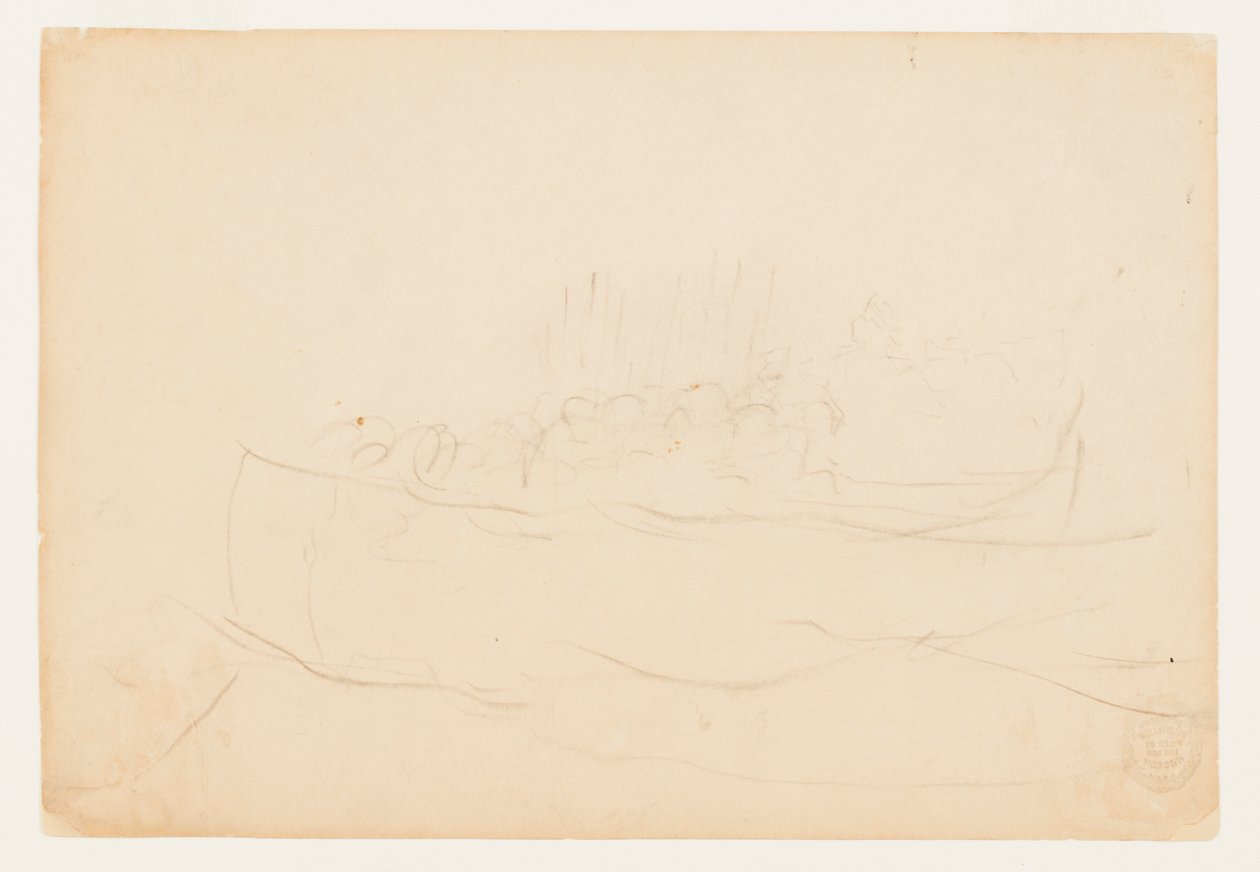Dory Wypełnione Mężczyznami autorstwa Winslow Homer