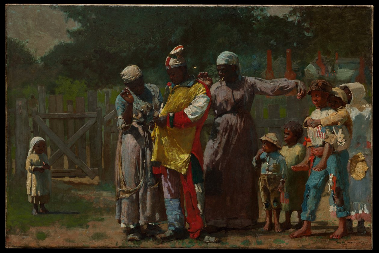 Ubieranie się na karnawał autorstwa Winslow Homer