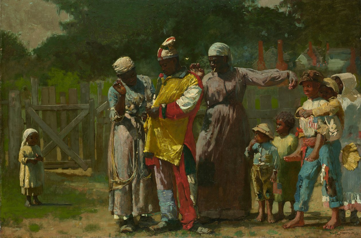 Ubiór na karnawał, 1877. autorstwa Winslow Homer