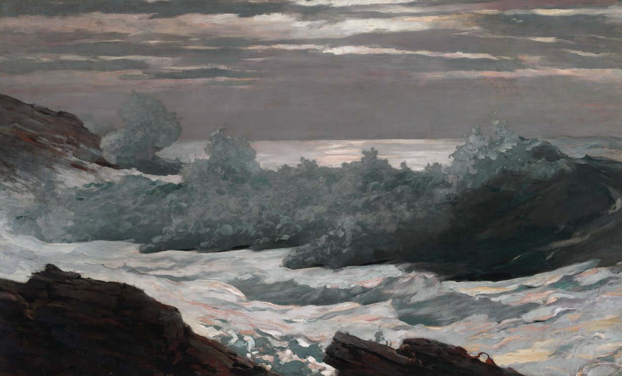 Wczesny poranek po burzy na morzu, 1900-02 autorstwa Winslow Homer