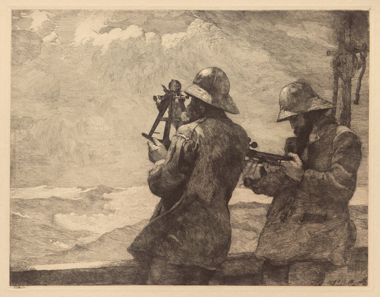 Osiem uderzeń dzwonu autorstwa Winslow Homer