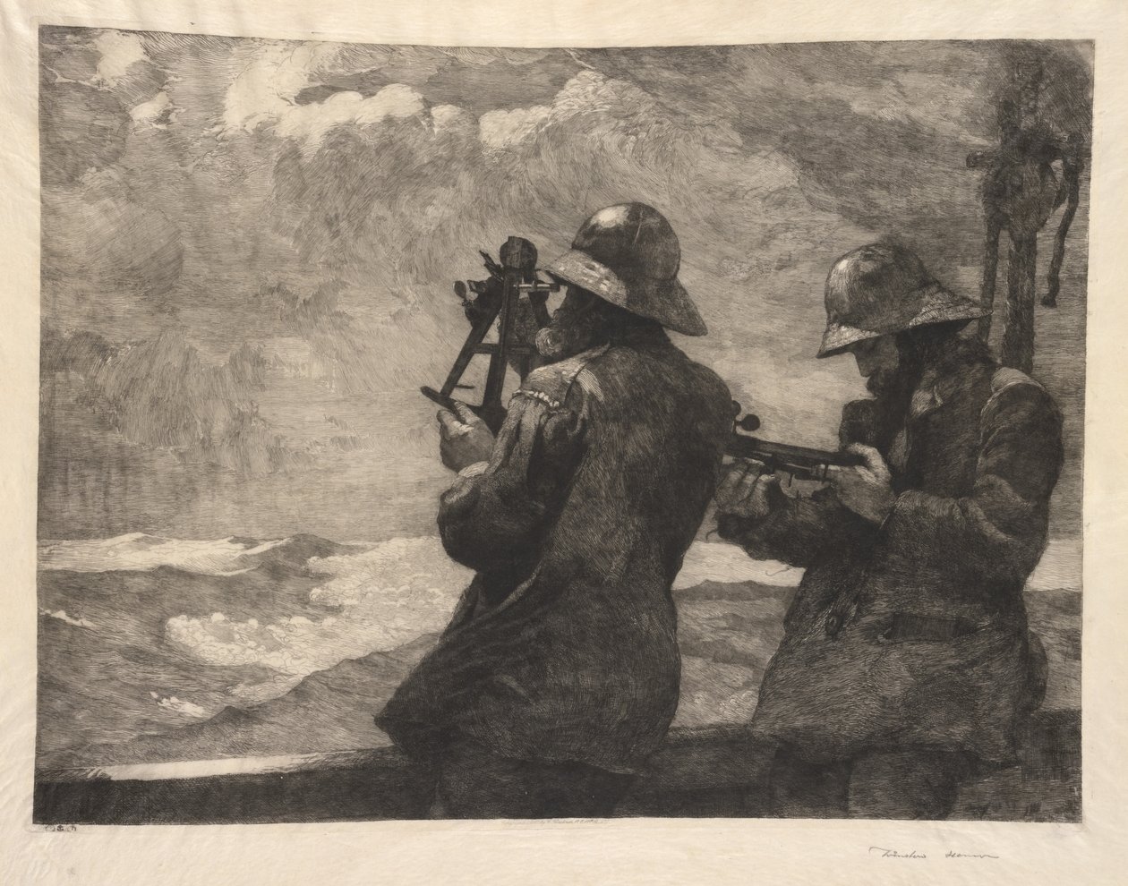 Osiem dzwonów, 1881. autorstwa Winslow Homer
