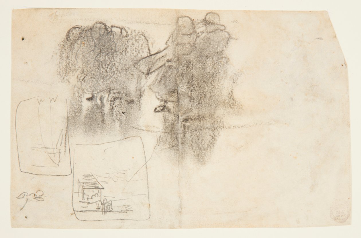 Figurki w Lee of Building z Ocean Beyond, Cullercoats, Anglia autorstwa Winslow Homer