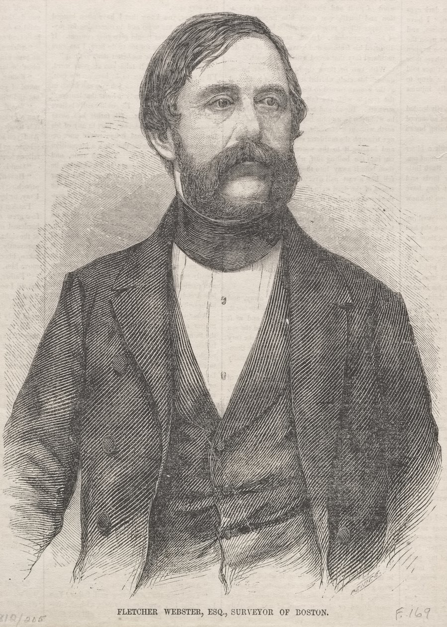 Pan Fletcher Webster, geodeta z Bostonu autorstwa Winslow Homer