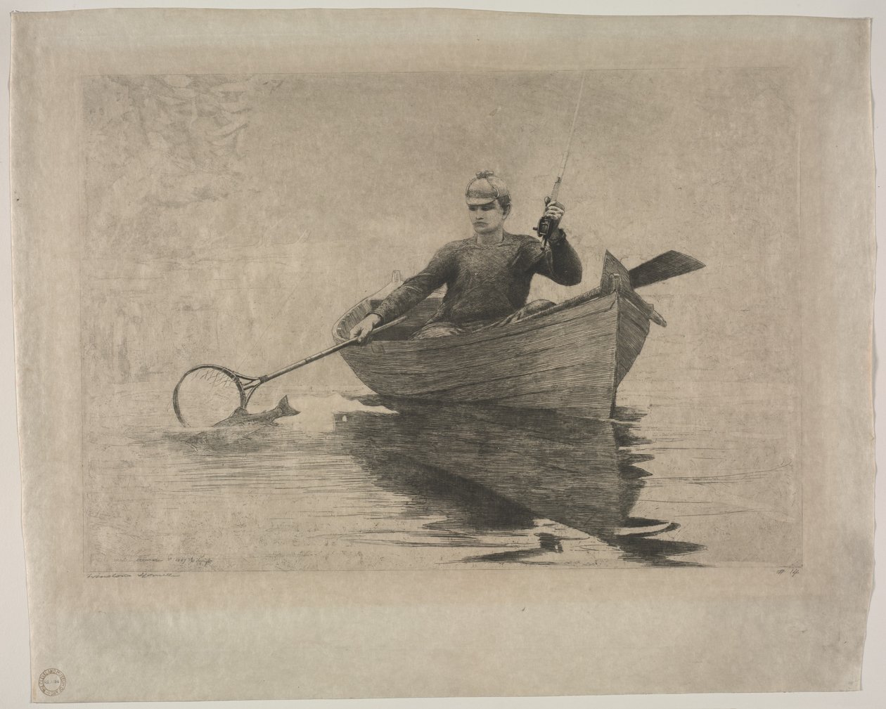 Wędkarstwo muchowe autorstwa Winslow Homer