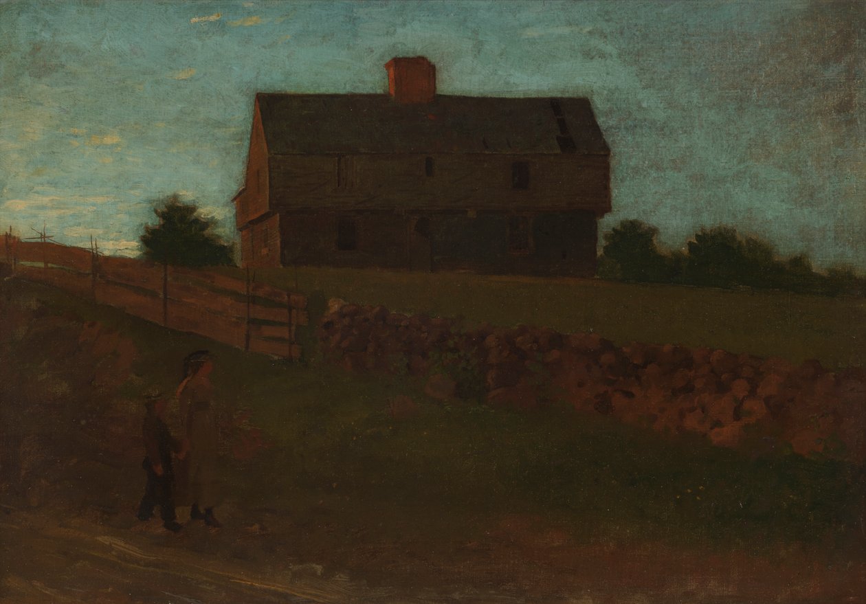 Garnizon House, York, Maine autorstwa Winslow Homer