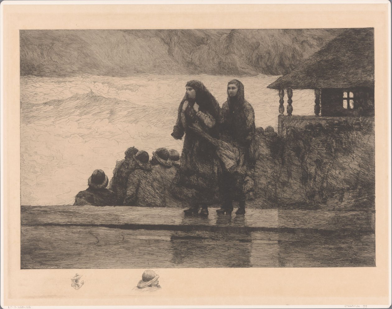 Niebezpieczeństwa morza Niebezpieczeństwa morza autorstwa Winslow Homer