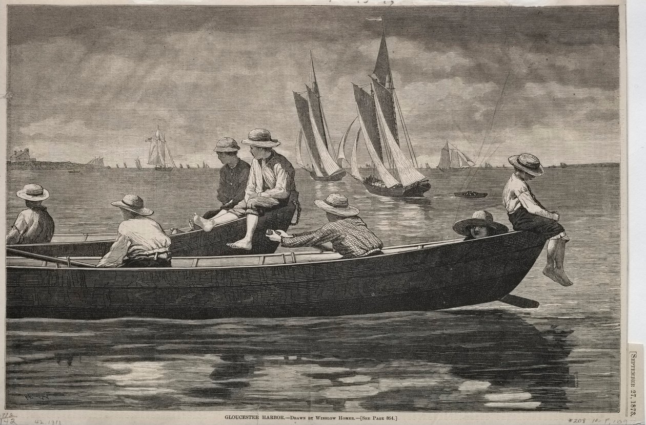 Gloucester Harbor autorstwa Winslow Homer