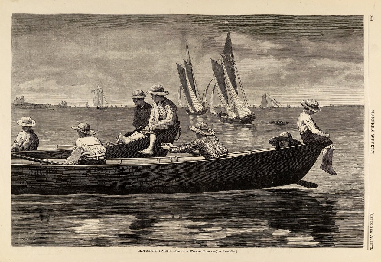 Gloucester Harbor, z Harper