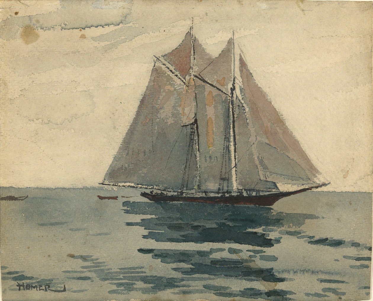 Gloucester Szkuner autorstwa Winslow Homer