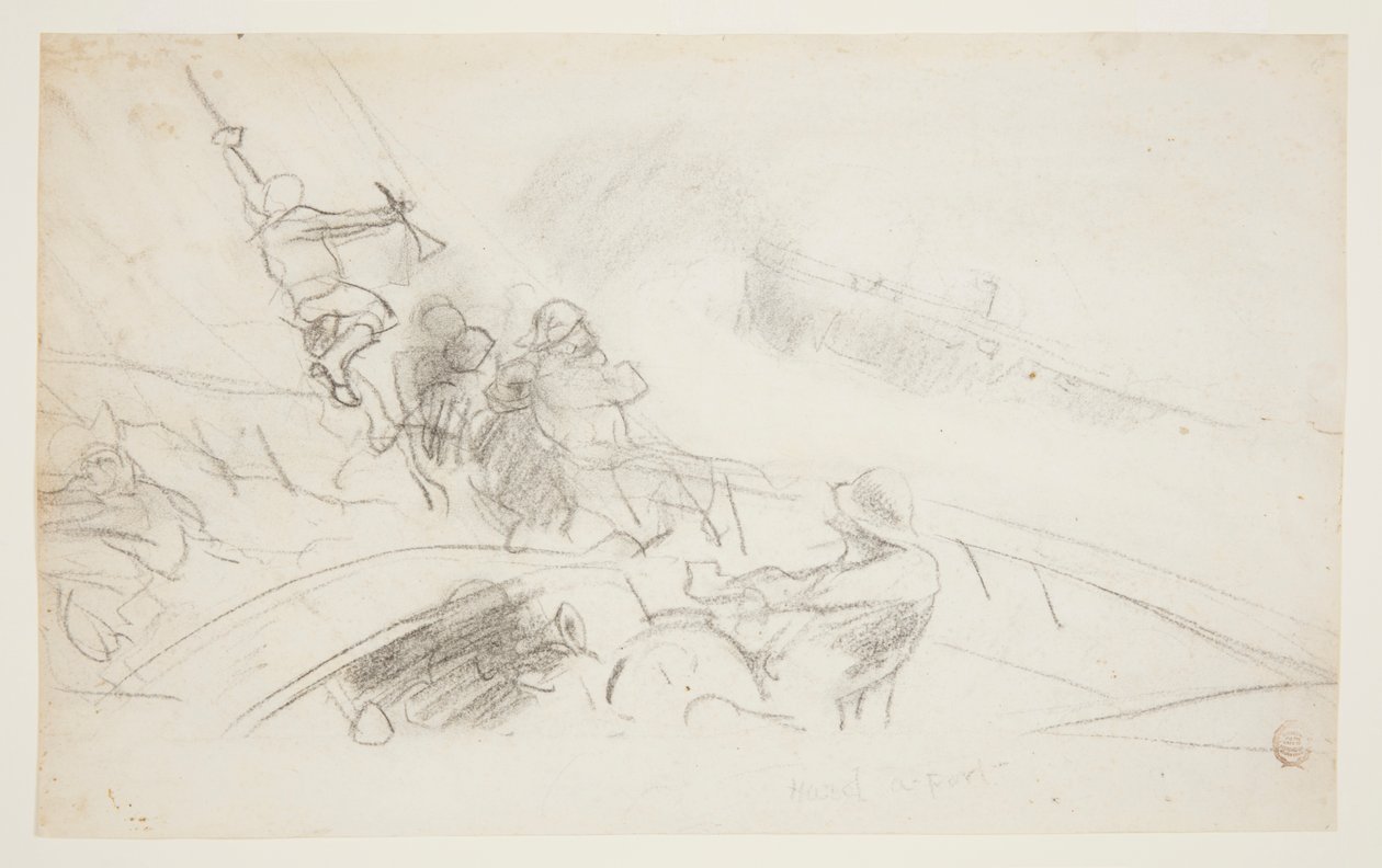 Hard-a-Port autorstwa Winslow Homer