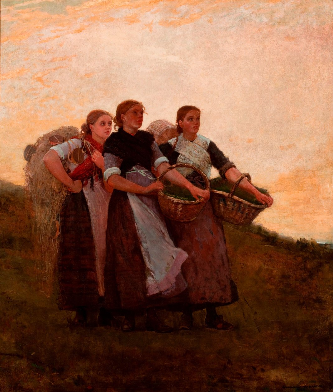 Słuchaj! Skowronek autorstwa Winslow Homer