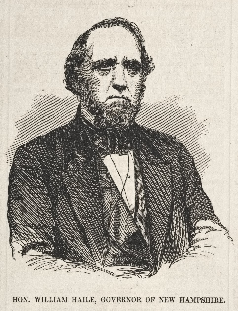 William Haile, gubernator stanu New Hampshire autorstwa Winslow Homer