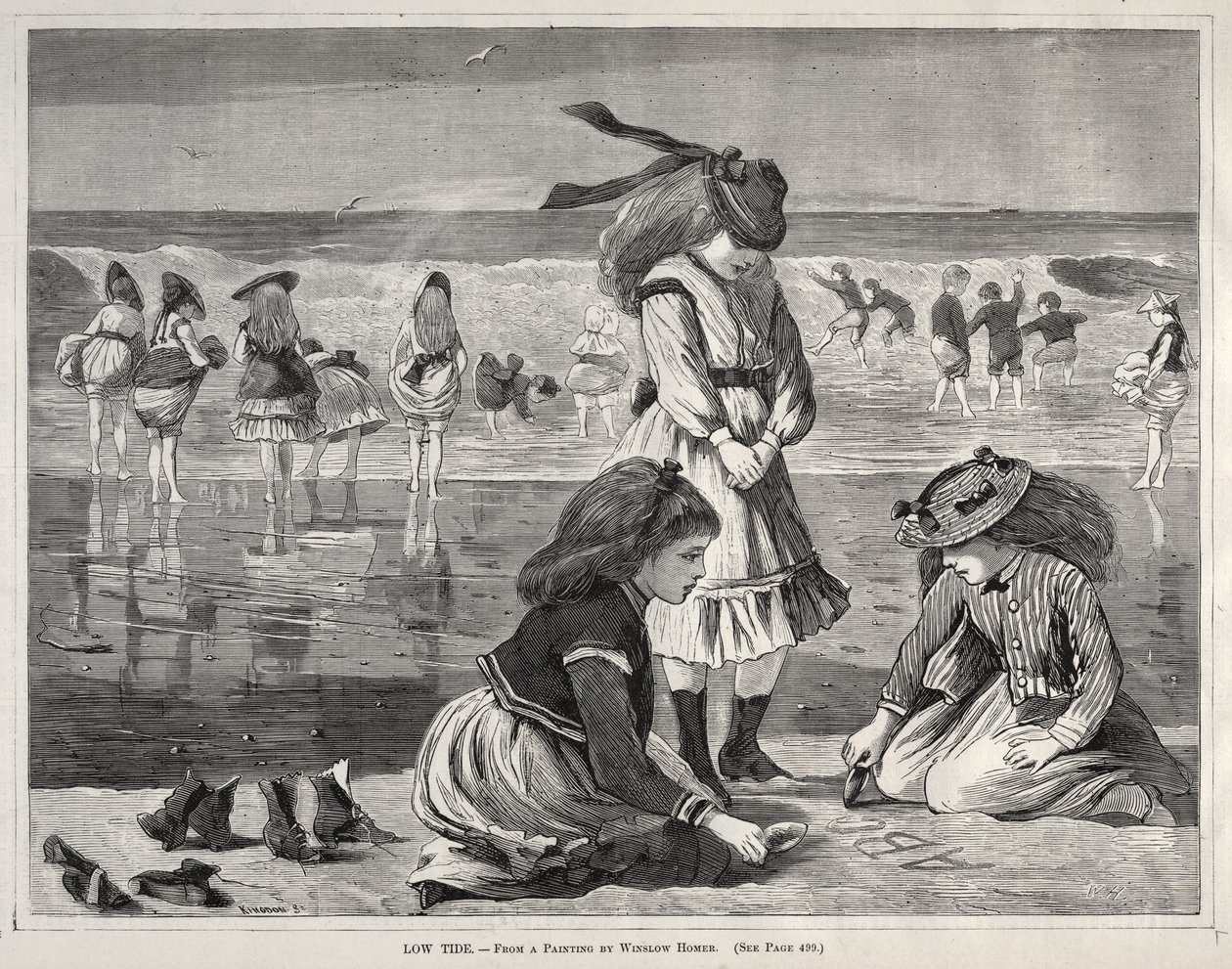 Odpływ autorstwa Winslow Homer