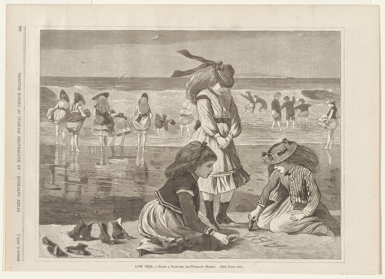 Odpływ autorstwa Winslow Homer