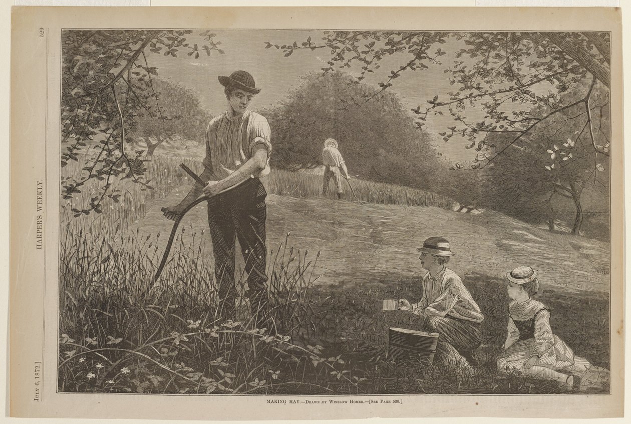 Sianokosy autorstwa Winslow Homer