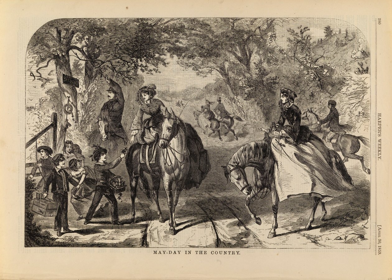 May-Day in the Country, z Harper