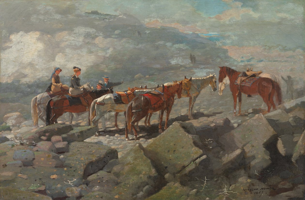 Góra Waszyngtona, 1869. autorstwa Winslow Homer