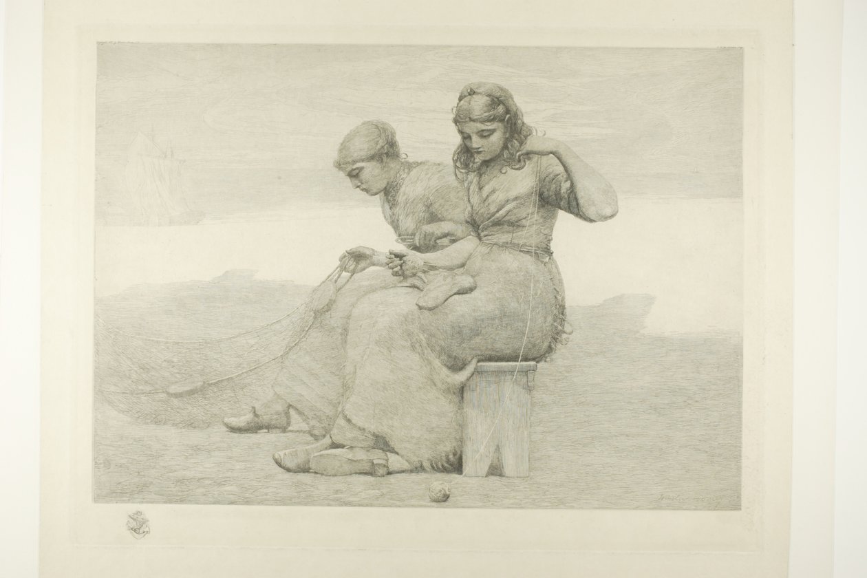 Net Menders autorstwa Winslow Homer