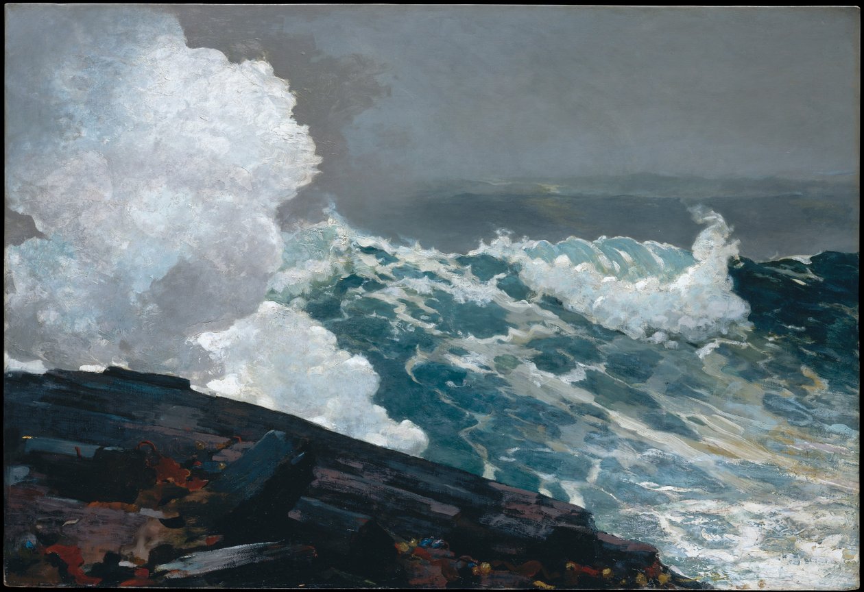 Sztorm północno-wschodni autorstwa Winslow Homer