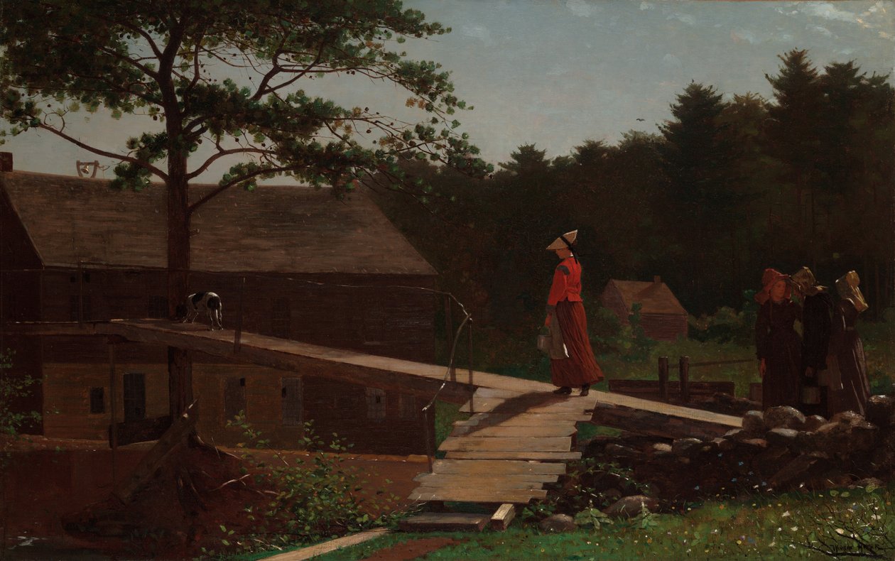 Stary Młyn (Poranny Dzwon) autorstwa Winslow Homer