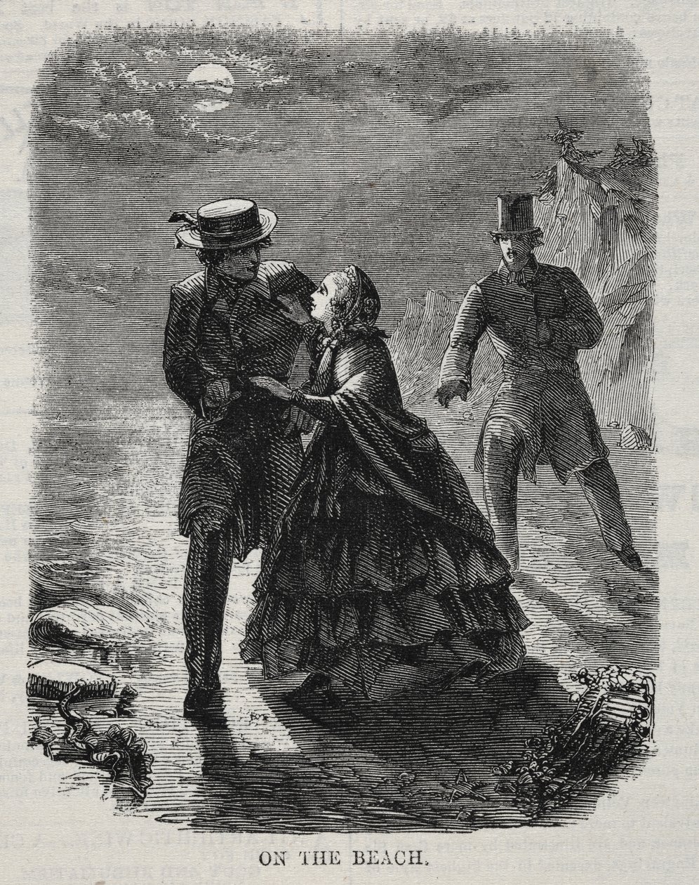 Na plaży, 1860. autorstwa Winslow Homer