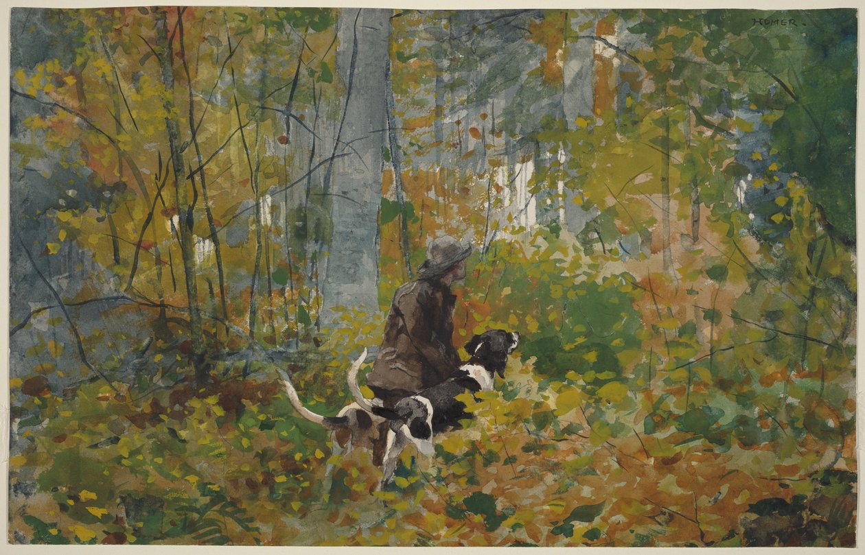 Na tropie autorstwa Winslow Homer