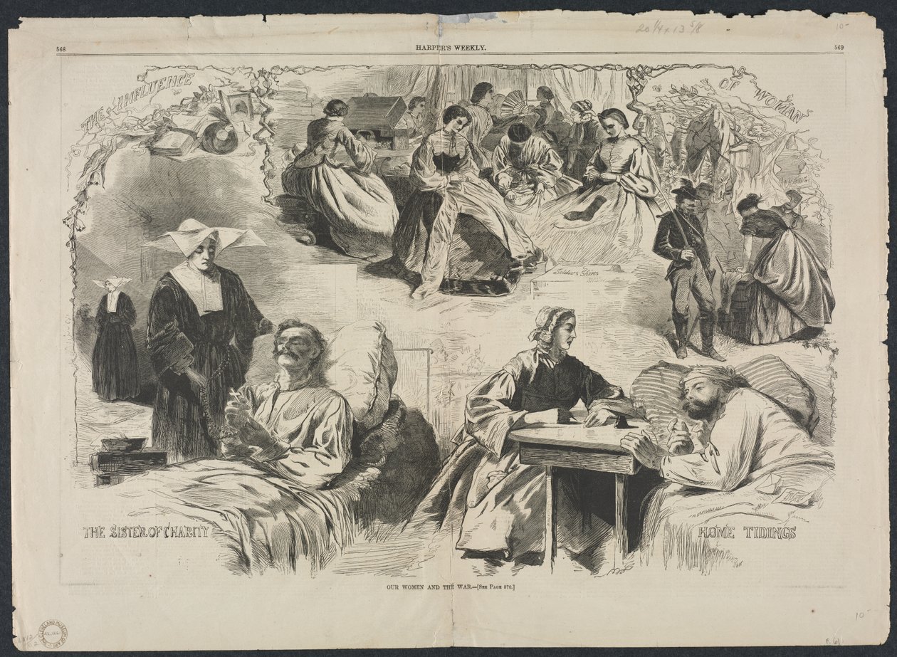 Nasze kobiety a wojna autorstwa Winslow Homer