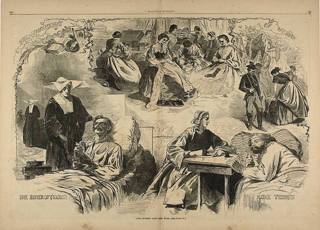 Nasze kobiety na wojnie autorstwa Winslow Homer