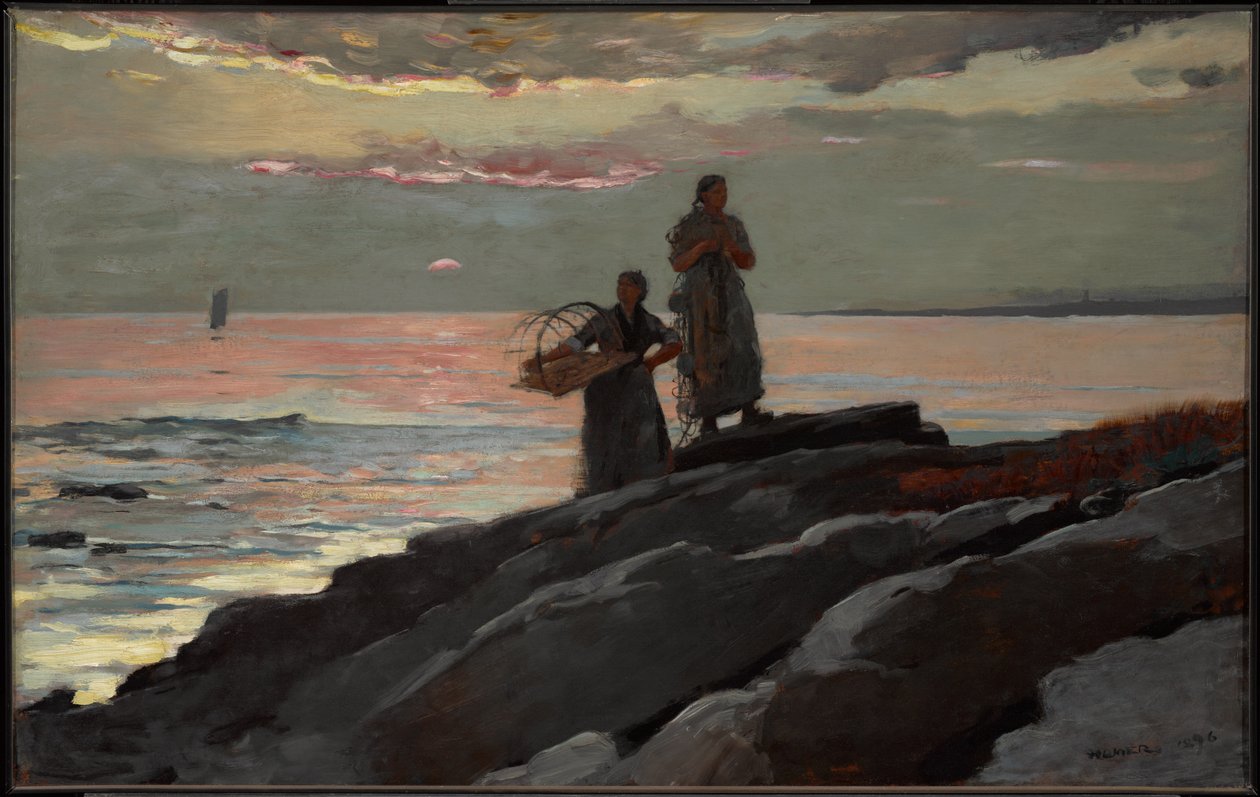 Zatoka Saco autorstwa Winslow Homer