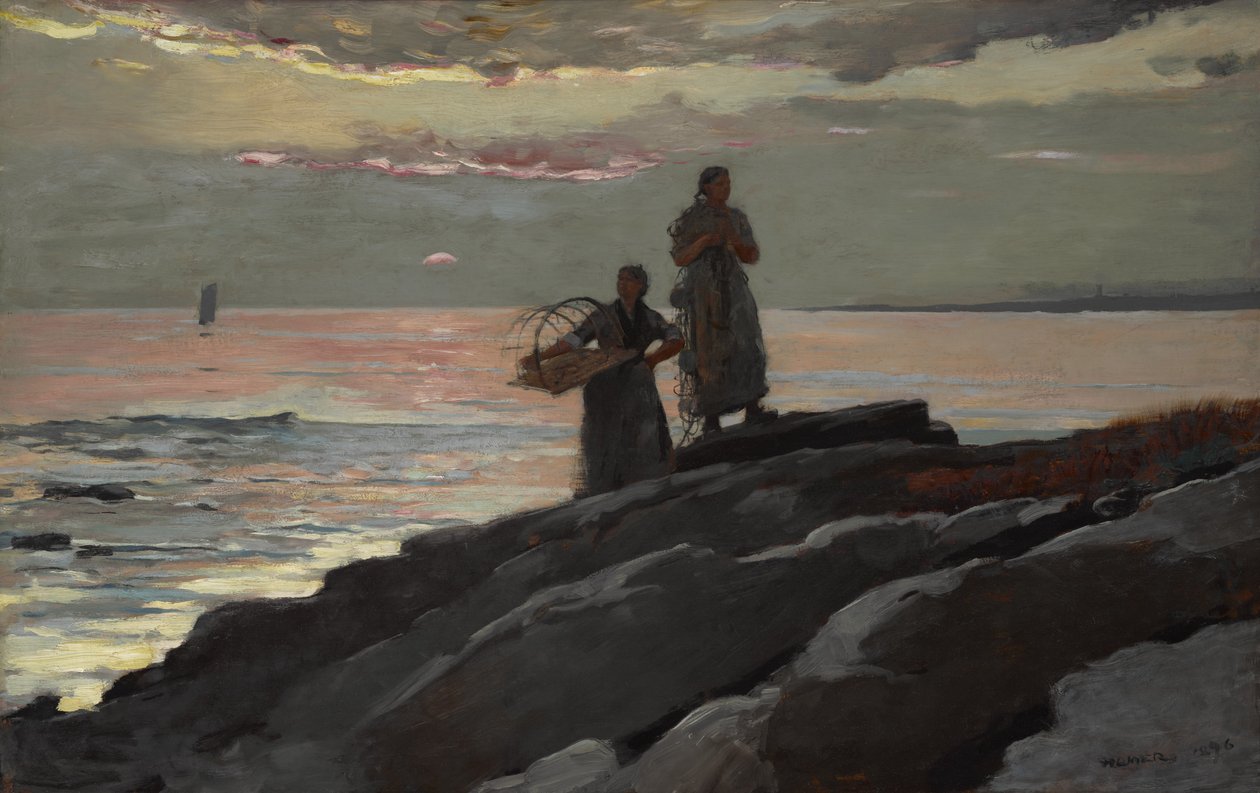 Bagażnik, 1896 r. autorstwa Winslow Homer