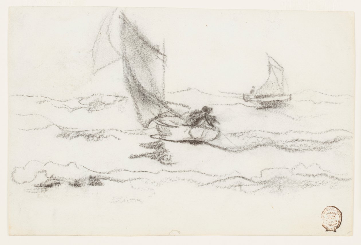 Łodzie żaglowe autorstwa Winslow Homer