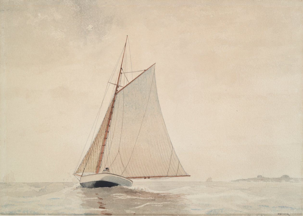 Wypłynięcie z Gloucester autorstwa Winslow Homer