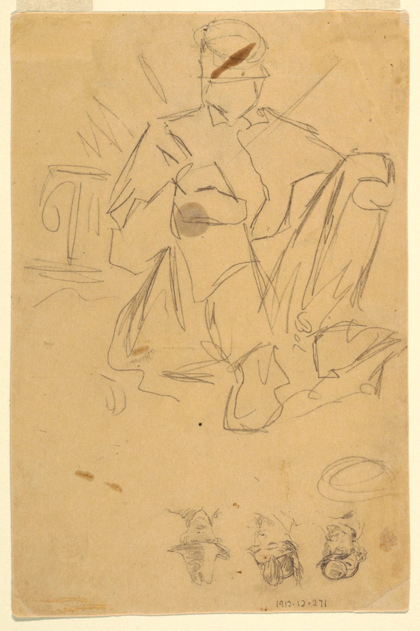 Szkice obozów wojskowych autorstwa Winslow Homer