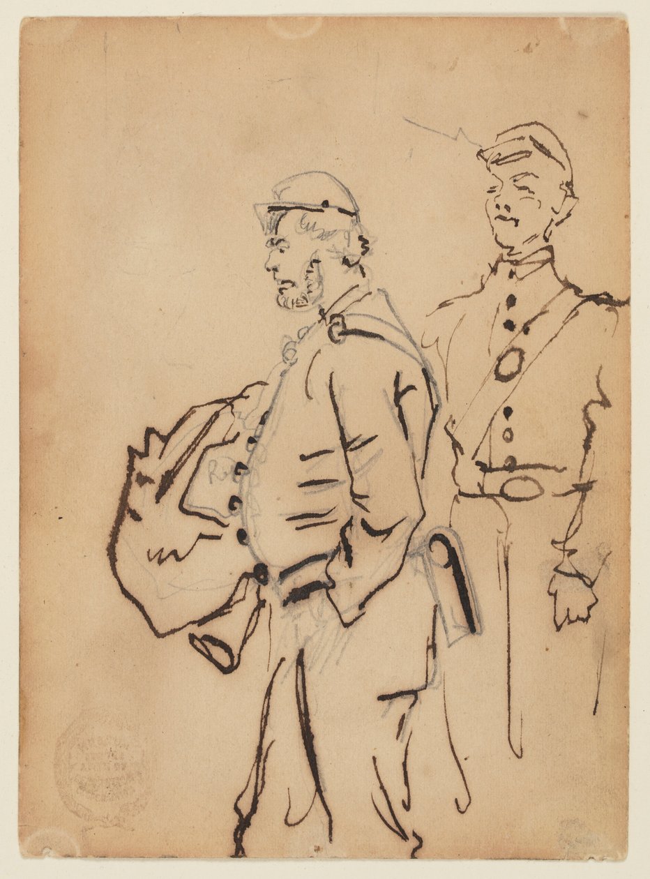 Szkice Żołnierzy autorstwa Winslow Homer